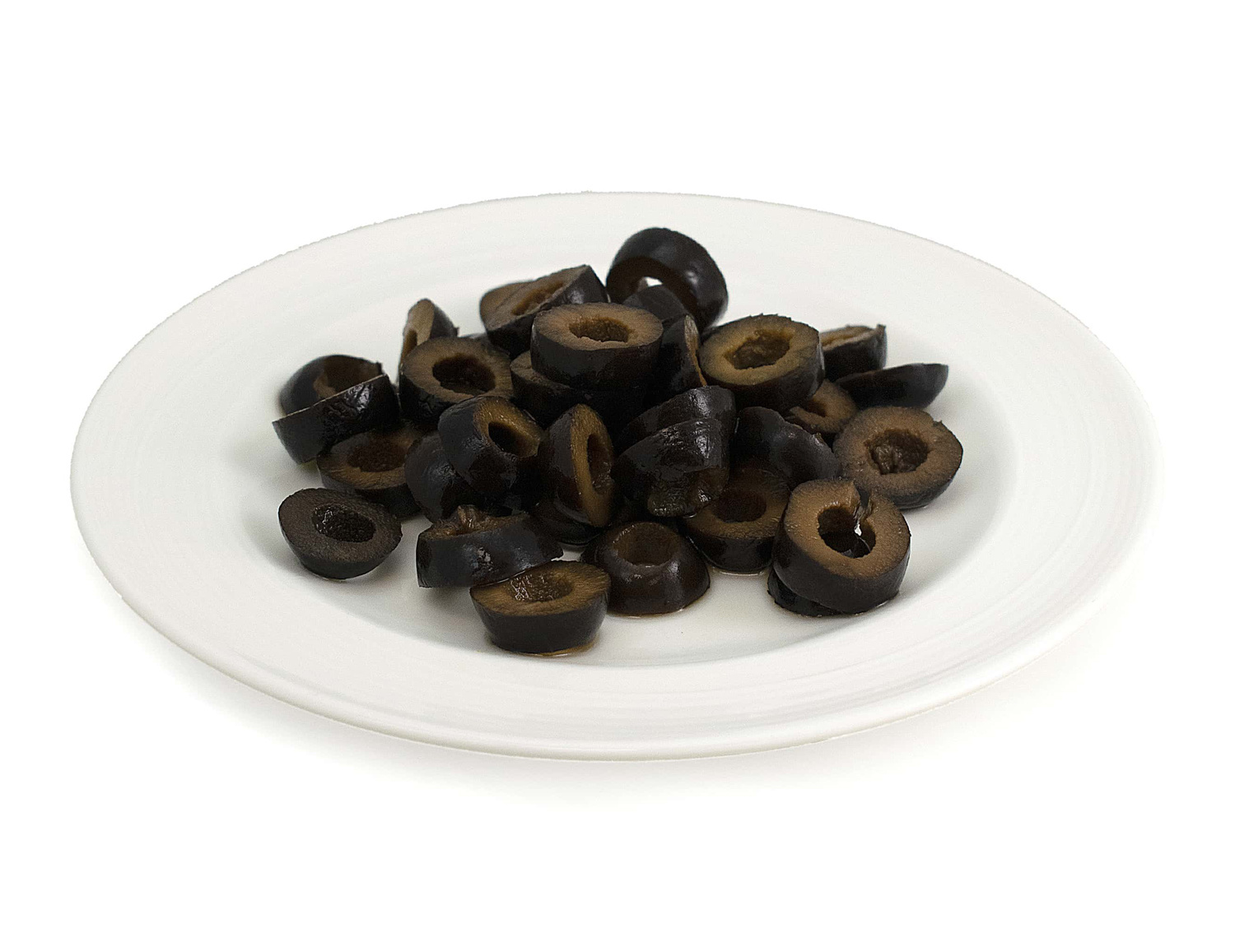 image of Olive Black Ripe Sliced