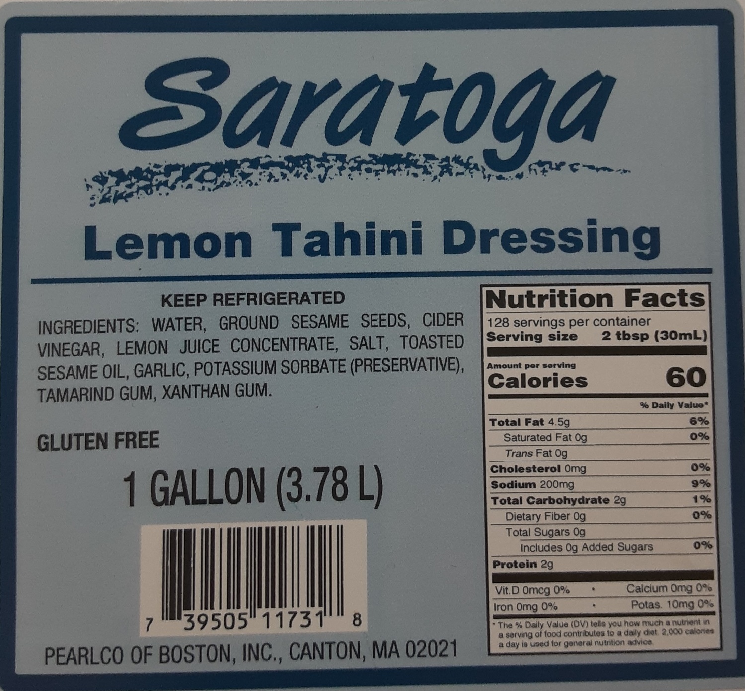 image of Dressing Lemon Tahini