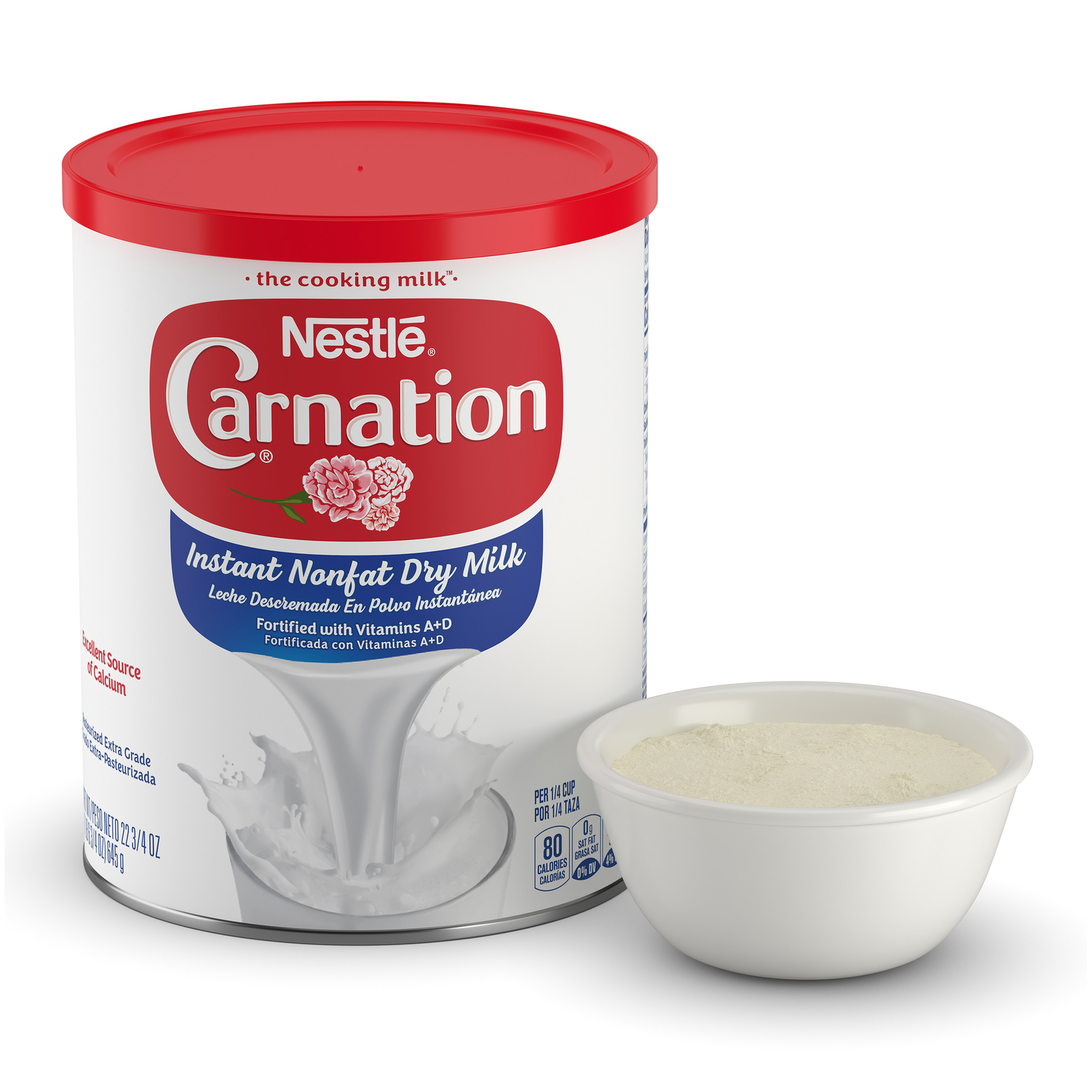 image of Milk Dry Non Fat Dairy Powder 7 Quart